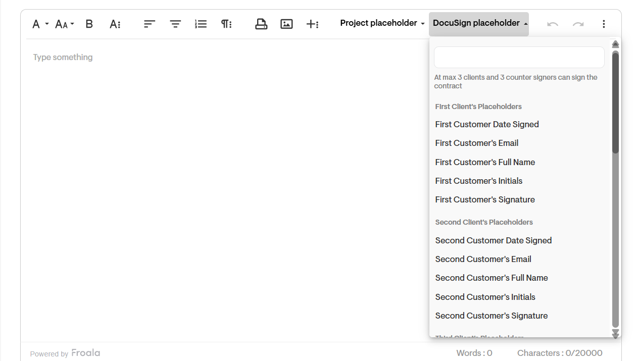 DocuSign: How to Create a Document Template