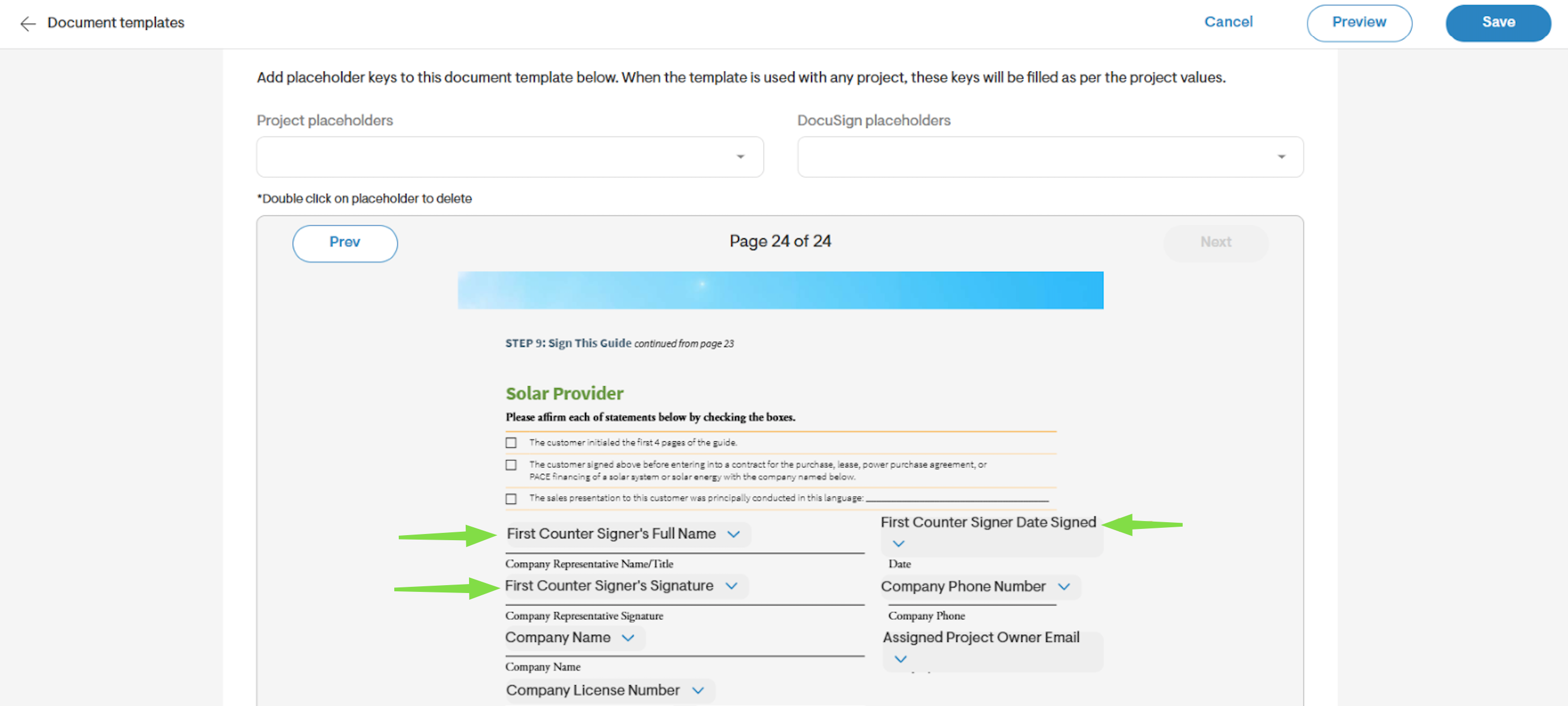 DocuSign: How to Create a Document Template